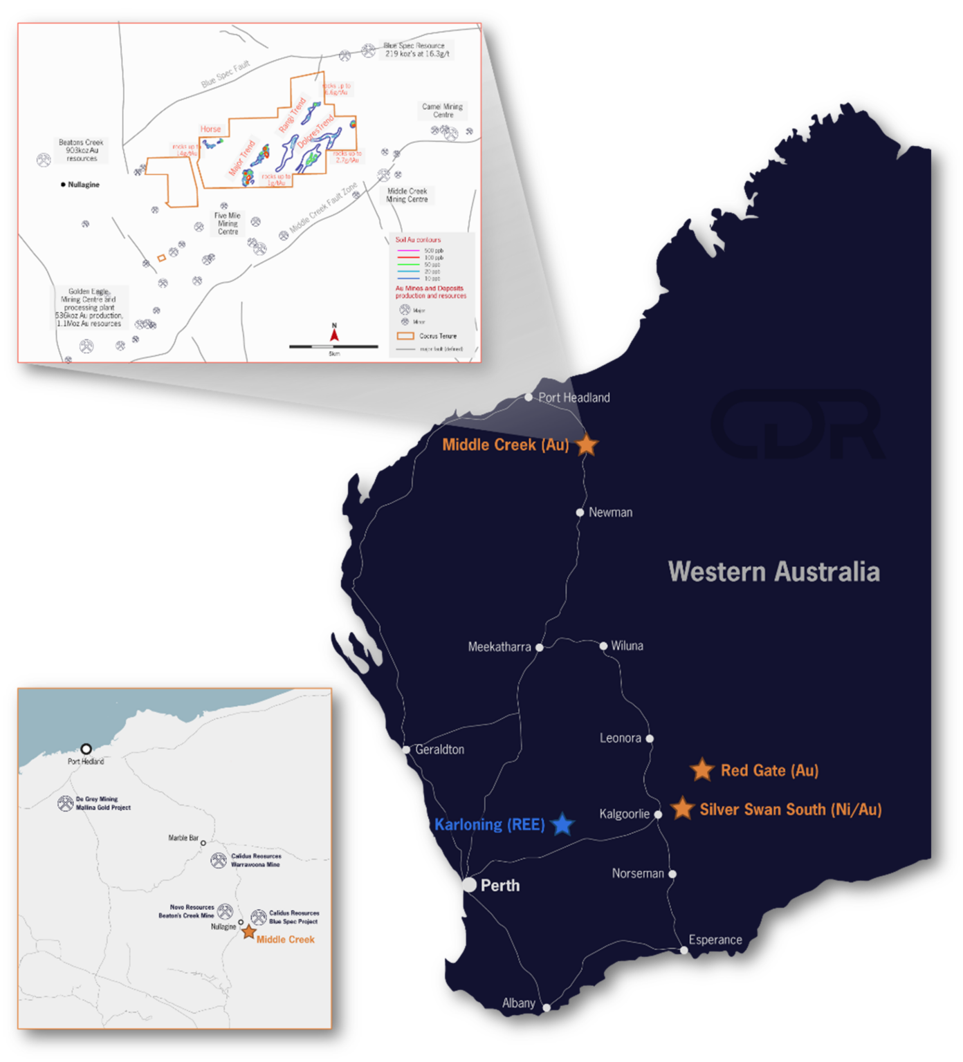 Middle Creek Gold Project – Codrus Minerals Limited 