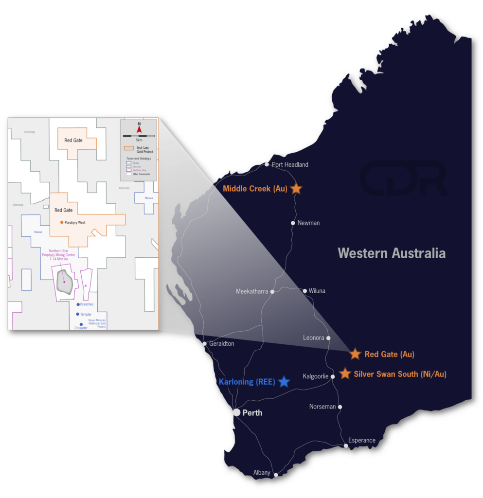 Red Gate Gold Project Codrus Minerals Limited
